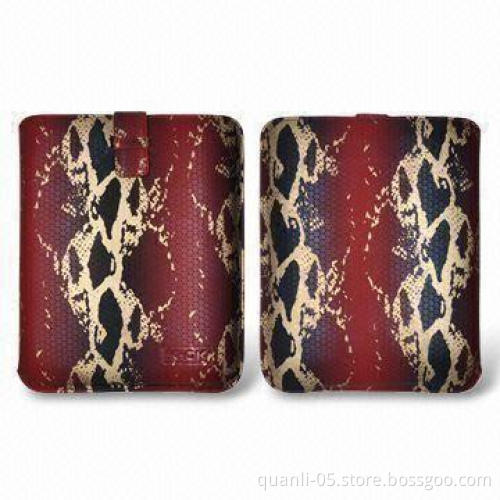 Case/Pouch for iPad, Made of PU or Genuine Leather, Various Colors are Available